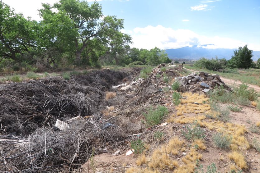 Santa Ana Wasteway Dump