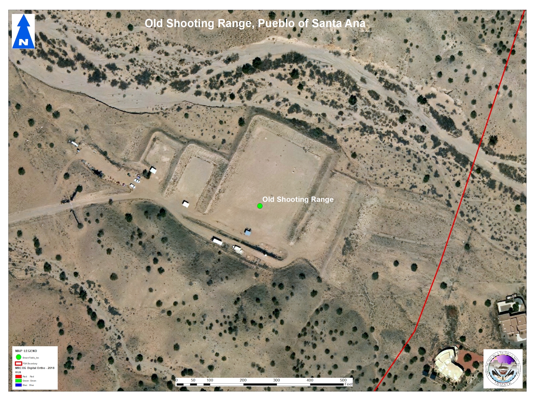Old Shooting Range aerial